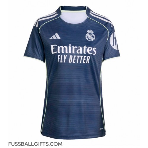 Real Madrid Fußballbekleidung Auswärtstrikot Damen 2025-26 Kurzarm
